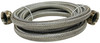 6' Stainless Steel Hose – Pack of 2, Compatible with Washing Machines, 3806FFSS2