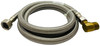 Supco 1/2" COMP X 3/8" COMP 60" Stainless Steel Hose, 1405DWSS12