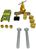 Supco 25' Copper Tubing Ice Maker Installation Kit, 1/4" OD, C25