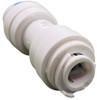 Supco 3/8" to 5/16" Reducing Straight Union Connector, Hot or Cold, SPFRU316