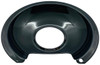 Range Black Porcelain 6" Drip Pan for Most Fixed Elements, 413-6