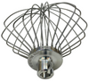 Stand Mixer 6 QT 11-Wire Whip for KitchenAid, KN211WW, 9707637, WPW10600940