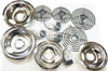 Range Restoration Kit, Surface Elements, Receptacles, and Drip Pans, 2-6", 2-8"