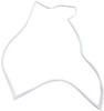 2 Pk, Refrigerator Door Gasket for Sub Zero, 3211080, 3212110, 7010584, SZO584