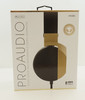 Sentry Premium Headphone with In-Line Mic & Detachable Mic, Gold, H1000G