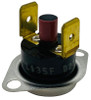 Furnace Thermostat With Manual Reset, 135°F Cut Out Temperature, SRL135
