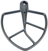 2 Pk, 6 Qt Stand Mixer Flat Beater for KitchenAid, KN256BBT, 9703485, W11646967