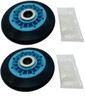 2 Pk, Dryer Drum Roller Assembly for LG, AP5669956, PS7321740, 4581EL3001E