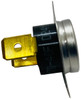 Furnace Thermostat Auto Reset, 1/4" Terminal 170°F Cut-Out / 130°F Cut-In SLS170