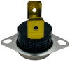 Furnace Thermostat Auto Reset, 1/4" Terminal 150°F Cut-Out / 110°F Cut-In SLS150