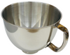 Mixer 5QT S.S. Bowl w/handle for KitchenAid, K5THSBP, W10245282, W11324096