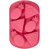 Wilton Silicone Melon, 6 Cavity Candy Mold, 2105-0-0416