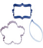 Wilton 3 Pc Floral Cookie Cutter Set, 2308-0-0110