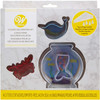 Wilton Sea Life Cookie Decorating Kit, 2107-0-0185