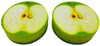 Siege 2 Sided Fruit Green Apple Design Sponges (2 Pk), 649