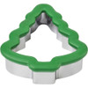 Wilton Green Christmas Tree Comfort Grip Holiday Cookie Cutter, 2310-604