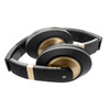 Sentry Premium Folding Wireless Gold Headphones, In-Line Mic, BT400GD