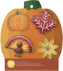 Wilton 4 Piece Autumn Cookie Cutter Set, 2308-0-0298