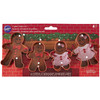 Wilton, Set of 4, Red Gingerbread Men Cookie Cutters, 2308-8932