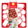 Wilton Holiday Multi-Cookie Cutter Sheet, 14 total cutouts, 2304-0-0013