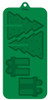 Wilton 4 Cavity 3-D Silicone Christmas Tree & Present Mold, 2115-0-0173