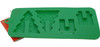 Wilton 4 Cavity 3-D Silicone Christmas Tree & Present Mold, 2115-0-0173