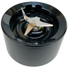 2 Pk, Blender Collar with blades,  Black, for KitchenAid , W10279518, WPW10500387