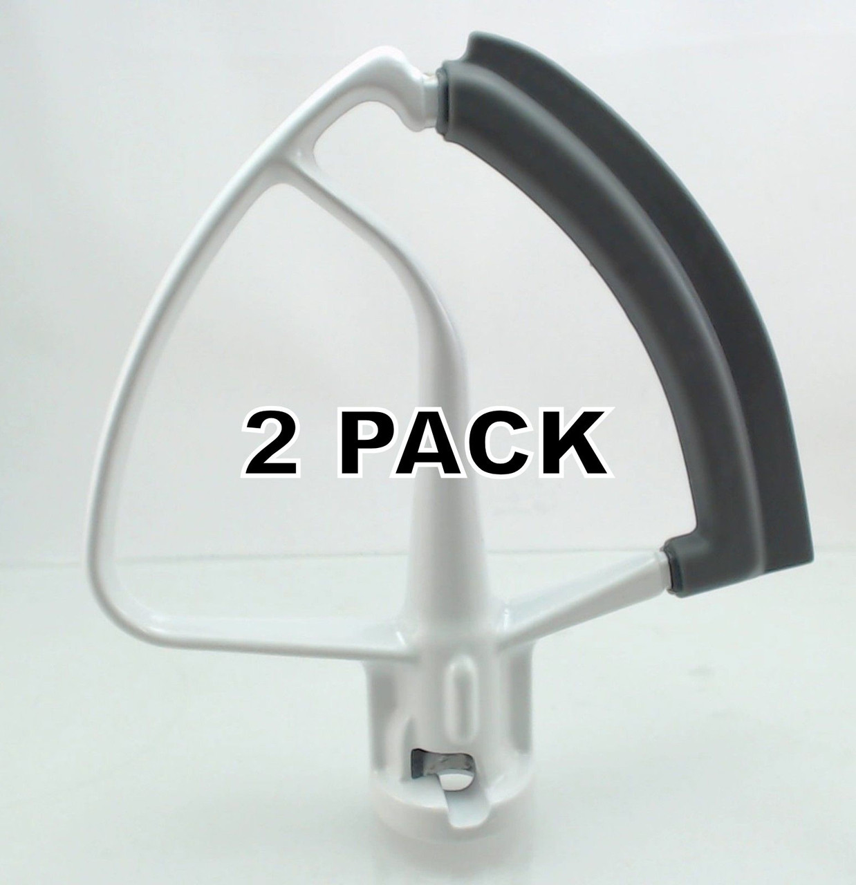 2 pk, Flex Edge Beater Fits KitchenAid 4.5 qt & 5 qt Tilt Head KFE5T, W10917788