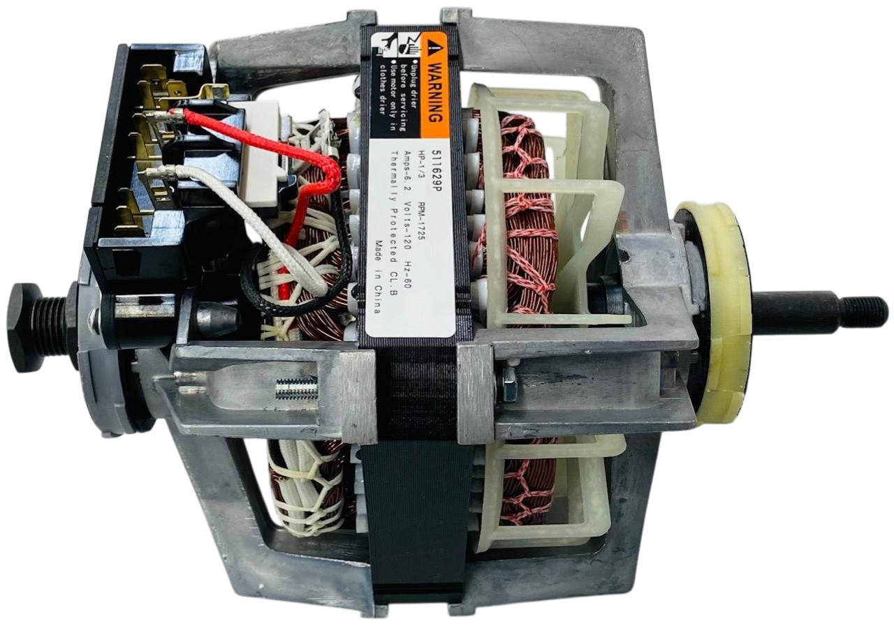 D511629P - Dryer Motor & Pulley fits Speed Queen, Amana, Alliance