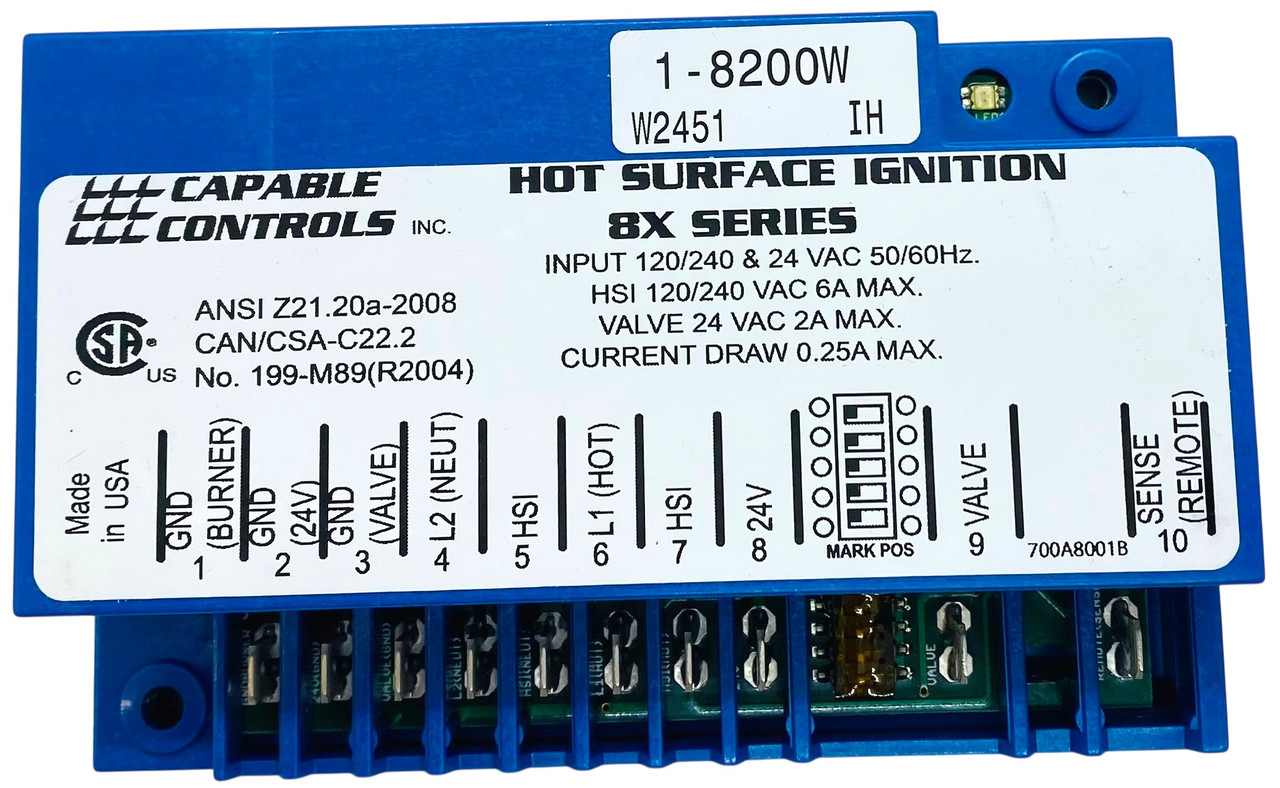 Module D'allumage Honeywell 24V S8600M3001 - Neuf Et D'origine - Pour Chaudière/chauffage
