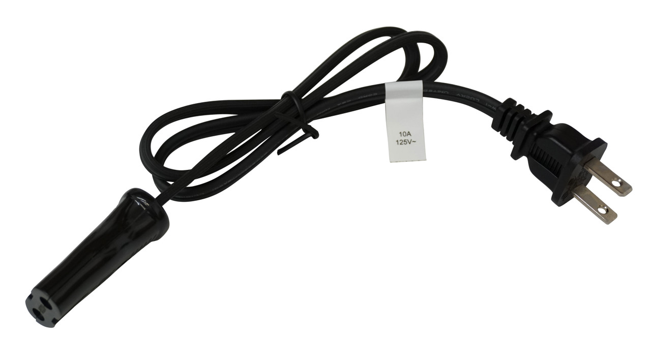 Percolator Power Cord, 2' 6 inch, for Farberware Presto Fits 2 Prong 36276, 04772