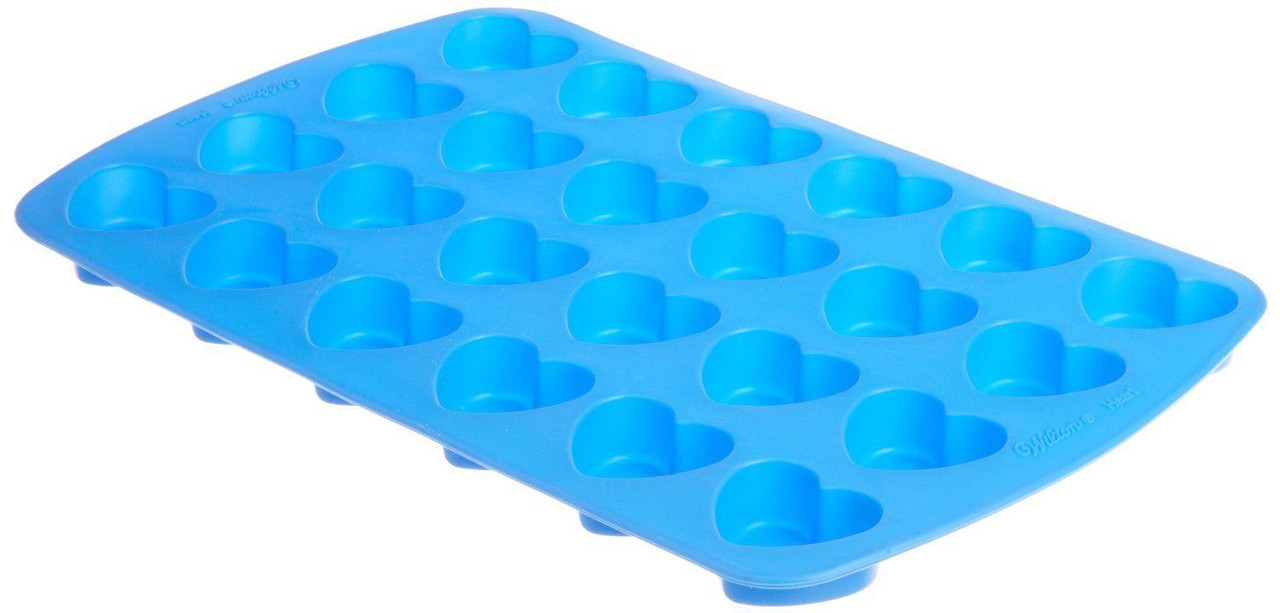 Wilton Silicone Bite-Size Snowflake Treat Mold, 12-Cavity 