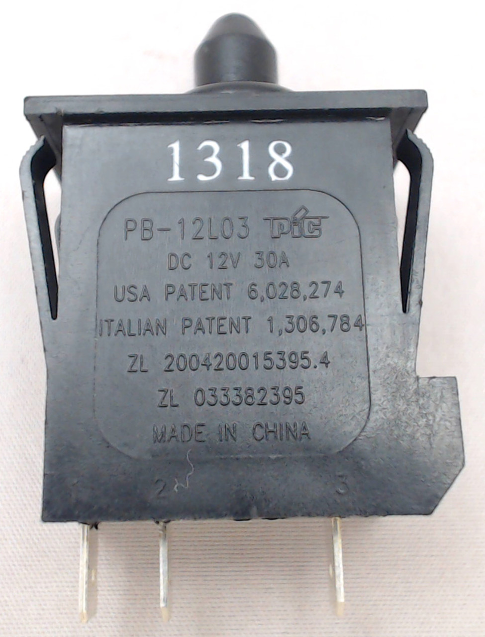 Genuine OEM Peg-Perego Accelerator Pedal Switch, MEPU0001