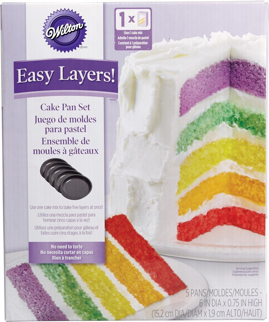 Wilton Easy Layers, 2 Piece Sheet Cake Pan Set, 9 X 13, 2105-5747 - Seneca  River Trading, Inc.