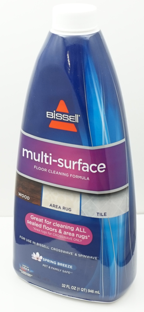 Bissell Crosswave Multi-Surface Floor Cleaning Formula & MultiSurface Brush  Roll - Seneca River Trading, Inc.