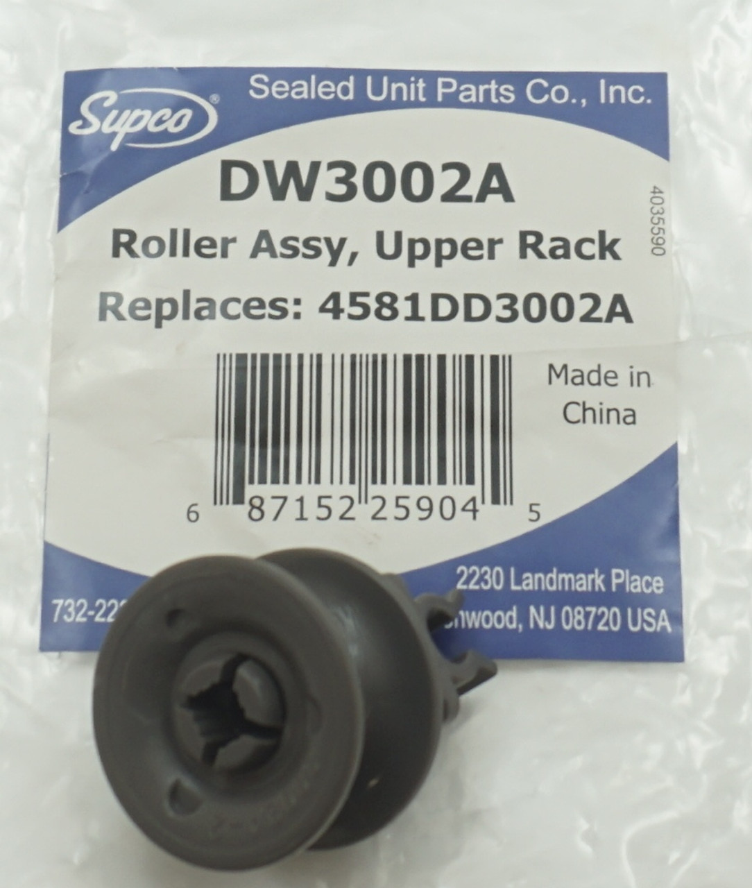 lg dishwasher upper rack rollers