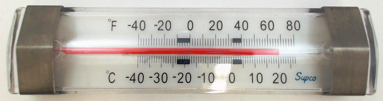 Frigidaire Refrigerator and Freezer Thermometer