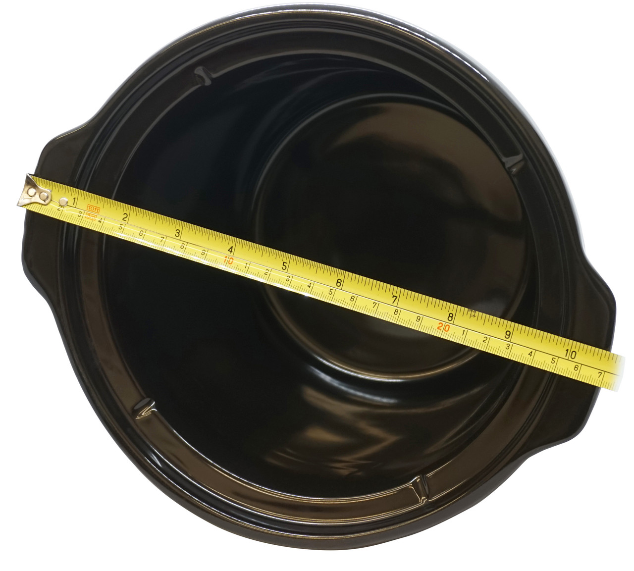 Replacement For Compatible With 6 Qt Black Stoneware fits Crock-Pot Slow  Cooker, 179448-000-000
