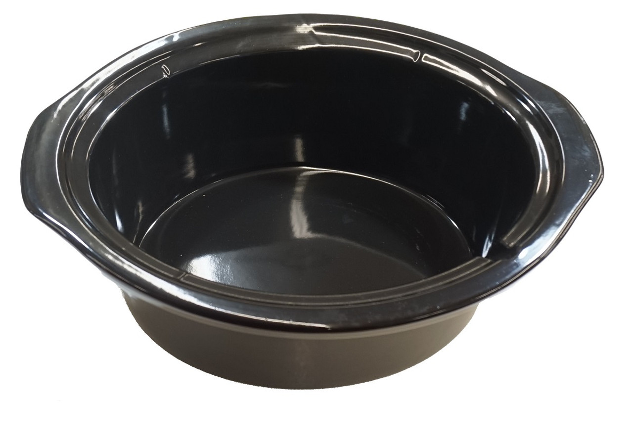 6 Qt Black Stoneware fits Crock-Pot Lift & Serve Slow Cooker,  183602-000-000 - Seneca River Trading, Inc.