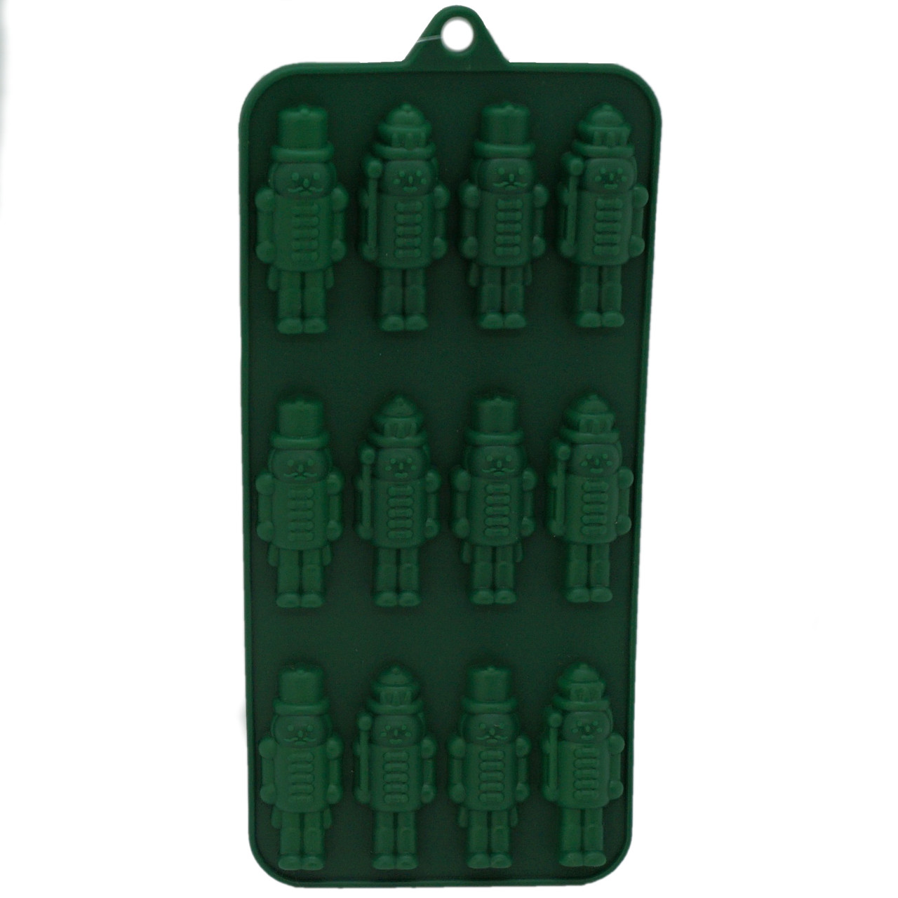 CHRISTMAS NUTCRACKER SILICONE BAKING MOLD - Green