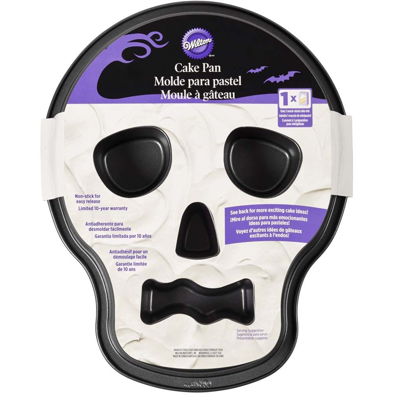 Wilton Halloween Skull Cake Pan