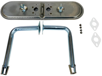 Oval Burner 14.75" x 4" fits Sunbeam Grills 3533-0114, 35330114S, 15102-71112