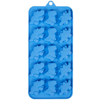 Wilton Silicone Dinosaur, 15 Cavity Candy Mold, 2115-0-0114