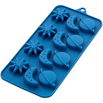 Wilton Silicone, Planet, Moon and Star Candy Mold, 2115-0-0232