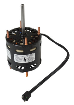 3.3" Diameter Shaded Pole Fan Motor, 115V, 60 Hz, 1550 RPM, 1/20 HP, D1124