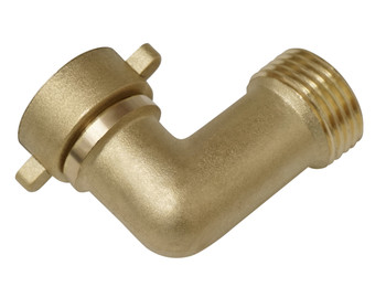 Supco, VI3434, Dishwasher Elbow Fitting, 3/4" MGHT x 3/4" FGHT