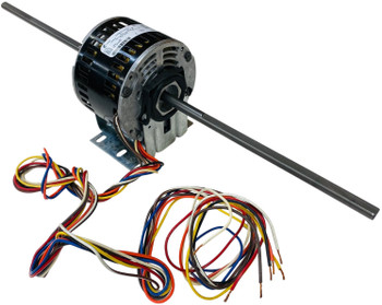 Century Air Conditioner Motor, 115 Volts, 1050 RPM, 1/10 HP, 5-Speed, 89PSC