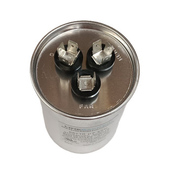 Linebacker Motor Run Dual Round Capacitor, 55 + 10 Mfd., 440 Volt, LCD55+10X440R