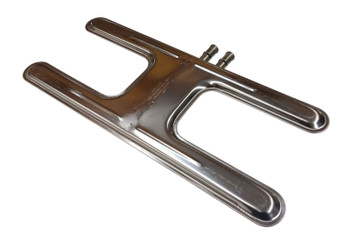 Gas Grill Stainless Steel "H" Style Burner with Venturi, 8-1/4" x 20", GGDLB13