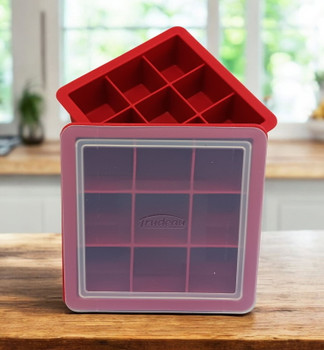 Trudeau Set of 2 Silicone Ice Cube Trays, 9-Cavity, 05718003
